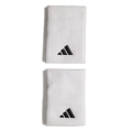 adidas Sweatband Wrist Jumbo #23 white - 2 pieces